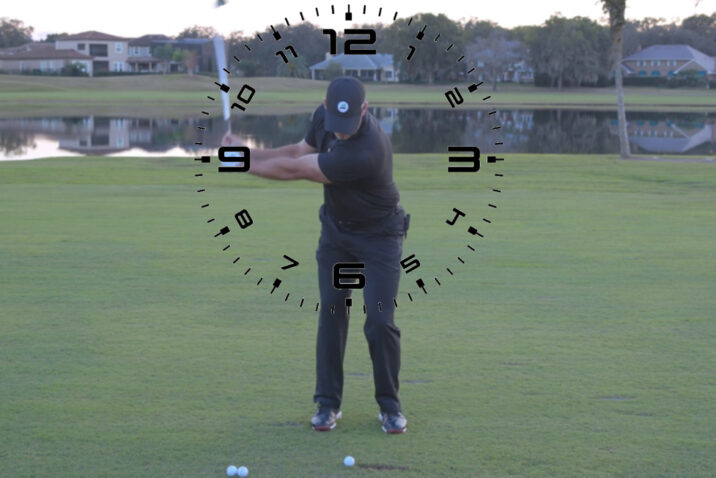 Learn to use clock system. Develop three specific swings with each wedge for more control and consistency.