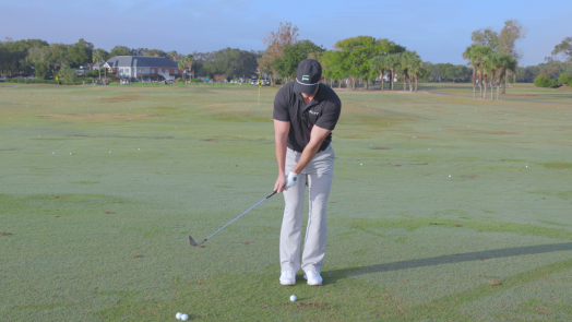 Lower Trajectory Chip Shots - Ball Position Guide