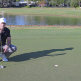 Read Your Putt From Behind the Hole